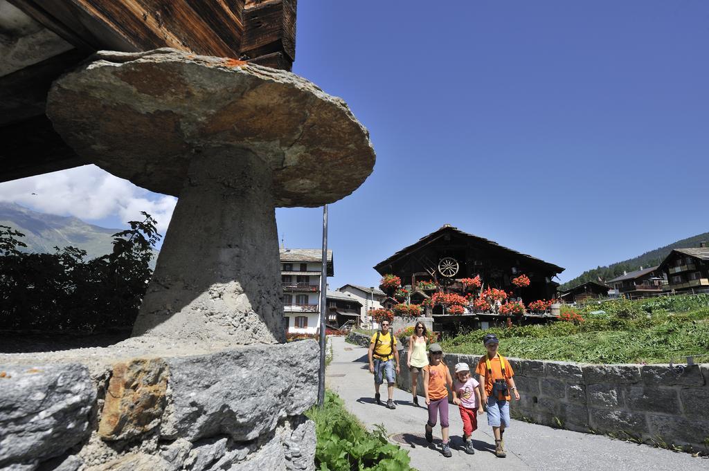 Haus Bel-Air Daire Grächen Dış mekan fotoğraf
