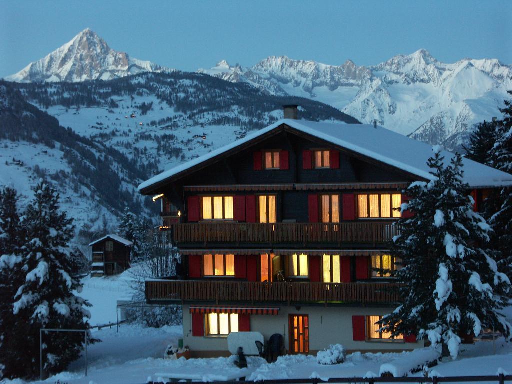 Haus Bel-Air Daire Grächen Dış mekan fotoğraf